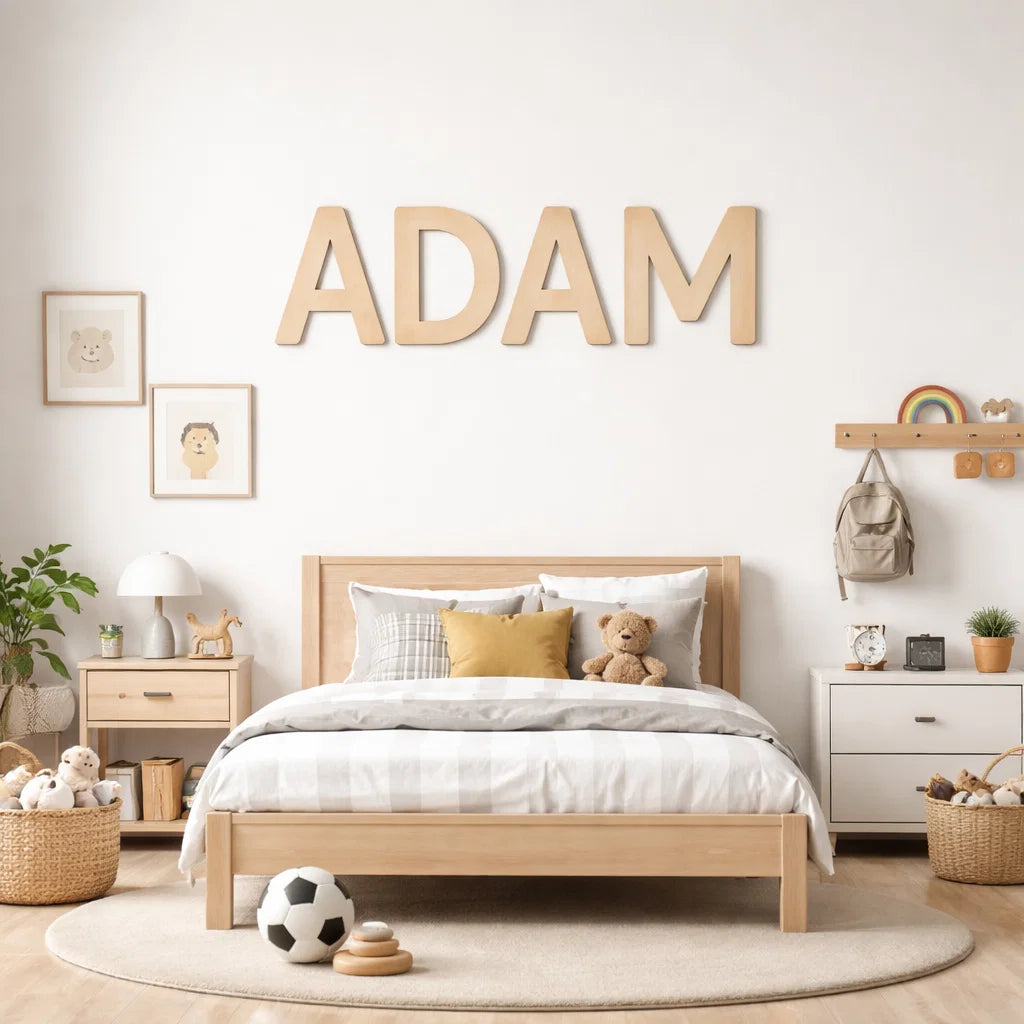 Personalized Name Wooden Wall Art